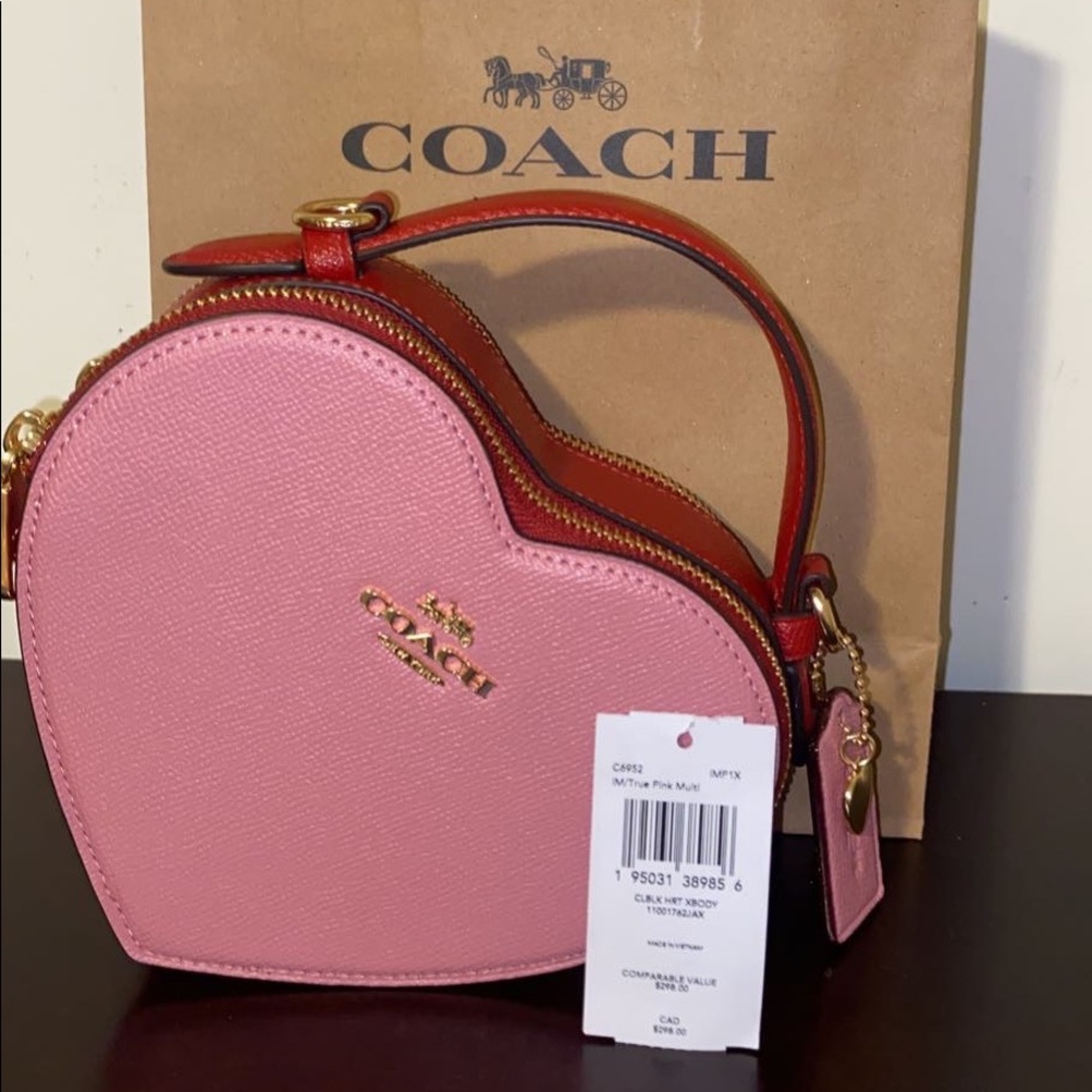Coach Heart Bag